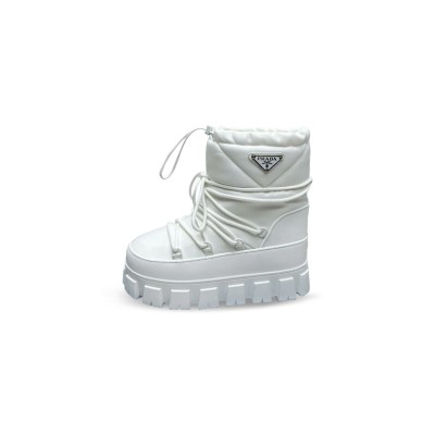PRADA RE-NYLON GABARDINE APRÈS-SKI BOOTS 1U007N